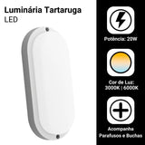 Kit 2 Arandela Tartaruga LED